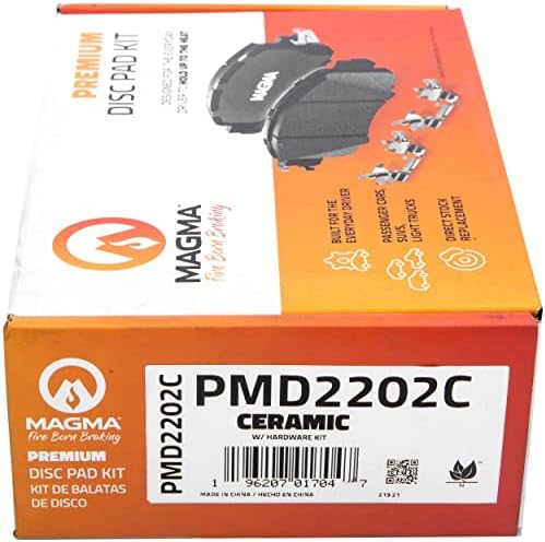 Magma Premium PMD2202C רפידות בלם קרמיקה, אחורי