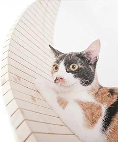 קיר רכוב מוצק עץ חתולי קפיצות פלטפורמת חתולי טיפוס מסגרת חתולי עץ קיר חתולי ריהוט לפרק חתלתול מקפצה חדש