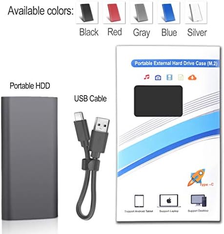 כונן קשיח חיצוני 1TB USB3.1 למחשב, Mac, Wii U, Xbox