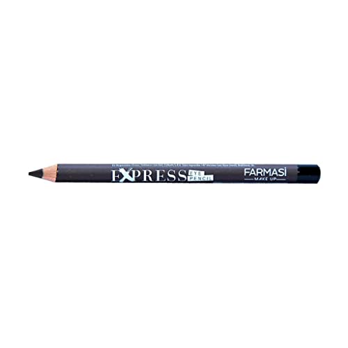 עיפרון עיניים פרמאסי אקספרס, רקמות רכות, עמיד לאורך זמן, פיגמנט מאוד, איפור עיניים, עיפרון חד,