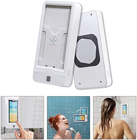 מדף אמבטיה מסתובב NIDYAYFY מתחת לקיר טלפון נייד קיר תלייה מקלחת אסלה נטולת אגרוף אמבטיה קופסת