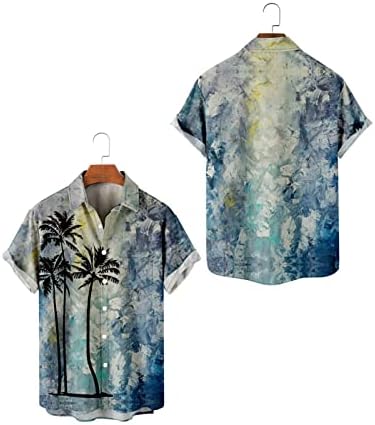 XXBR 2023 חדש 2023 3D ציור הדפס פרחוני חולצה הוואי גברים נשים פניות צווארון וינטג 'שרוול ארוך מותאם
