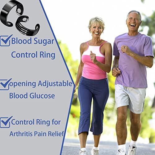 3 יחידות דם סוכר בקרת טבעת לנשים הלימפה ניקוז טיפולי טבעת הלימפה טיפול טבעת עבור כאב דה רעלים טבעת