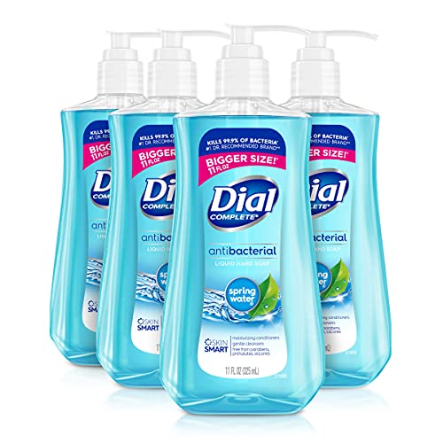 חיוג מלא אנטיבקטריאלי נוזל יד סבון, אביב מים, 11 פלורידה עוז