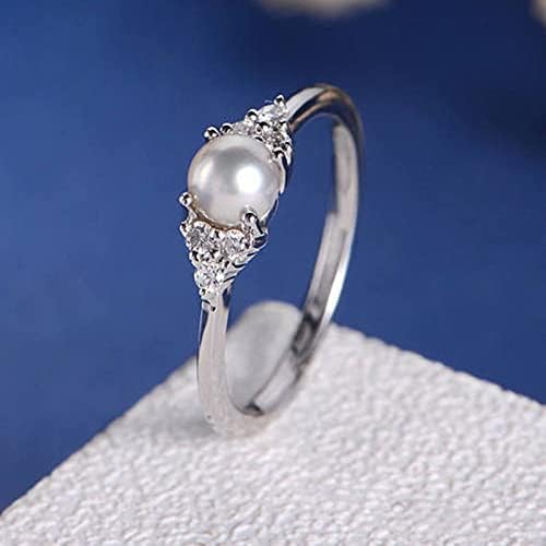 2023 יהלום פרל לנשים חדשות טבעת טבעת מעוטרת טבעת טבעת טבעת טבעת 1