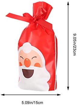 יארדווה 50 יחידות סוכריות תיק סנטה גודי גלישת פאוץ עם סרט חג הווה שקיות חג המולד המפלגה אספקת