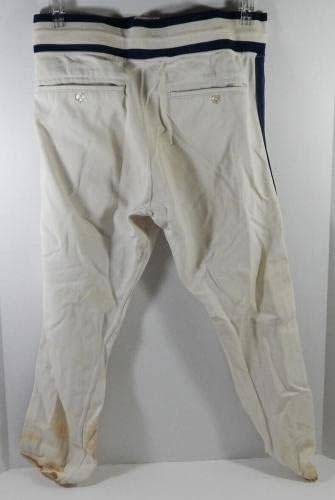 1984 יוסטון אסטרוס רובן רובלס משחק משמש מכנסיים לבנים 34-25 DP25285 - משחק מכנסי MLB משומשים