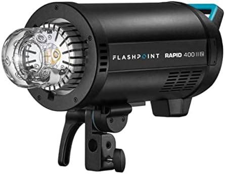 Flashpoint Rapid 400 II HSS Monolight עם מערכת מרחוק רדיו R2 2.4GHz מובנה, Bowens Mount