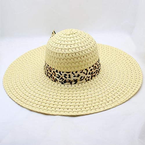 קש רחב נשים נמר כובעי גדול שמש כובע תקליטונים כובע הדפסת חוף בייסבול כובעי מגניב כובעים לבנים