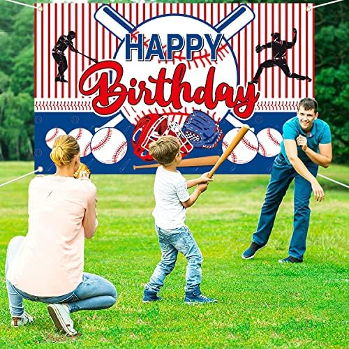 בייסבול מסיבת יום הולדת קישוט, בייסבול יום הולדת רקע באנר, בייסבול צילום רקע בייסבול ספקי צד ספורט נושא יום