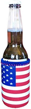קוברז ניופרן 12 גרם. יכול/בקבוק מבודד מגניב - בחר את הסגנון שלך! - דגל אמריקאי