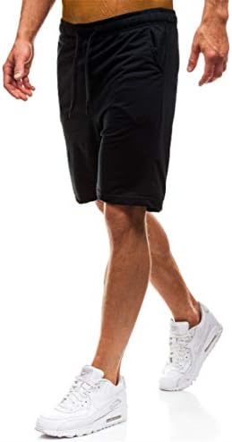 גברים של ריצה אימון מכנסיים קצרים מהיר יבש קל משקל אתלטי כושר קצר מכנסיים עם כיסים