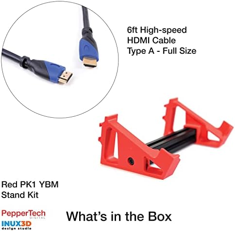 Peppertech Digital PK1 YBM Stand for yolobox מיני צרור - אדום