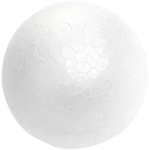 ABOOFAN 10 PCS 8 סמ כדורי קצף לבן DIY דוגמנות לחג המולד כדורי קלקר עגול כדורים צורות קלקר צורות לציור
