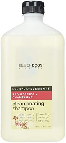 כל יום האי של כלבים נקי ציפוי כלב שמפו, אדום פירות יער + שמפניה , 16.9 אונקיה