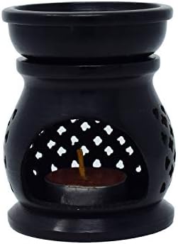 Hashcart® שמן שמן אתרי מפזר שעווה להמסה חמה יותר - אבן טבעית אבן טהור נרות שמן שמן יותר - ארומתרפיה
