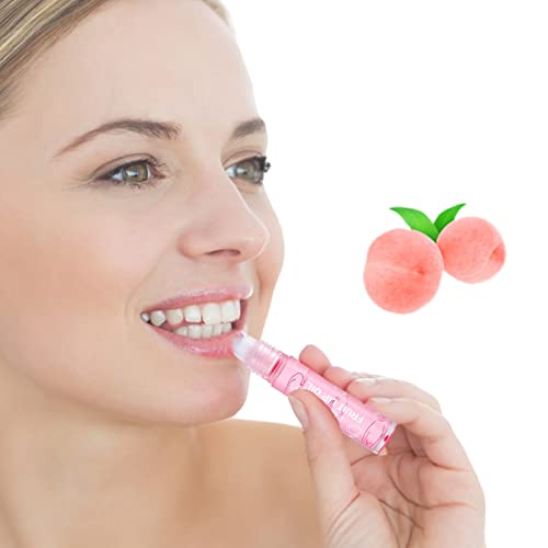 6 סוגים של פירות ריחות שפתיים שמן, לחות לחות לאורך זמן שפתיים טיפול שפתיים חמאת שמנמן ברק סקסי גלוס,