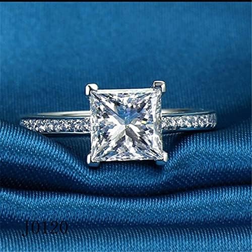 2023 חדש נשים של אירוסין זירקון טבעת יהלומים אישית נסיכת טבעות שבע אן טבעות