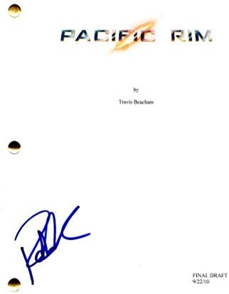 רוברט קזינסקי חתם על חתימה - תסריט סרטים מלא של פסיפיק רים - אידריס אלבה, צ'רלי הונאם, גילרמו דל טורו,