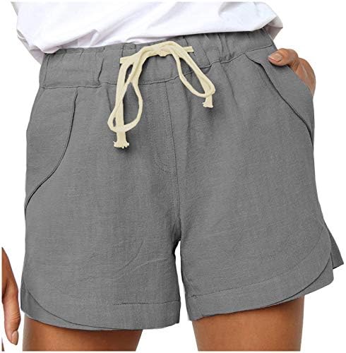 מכנסיים קצרים לנשים קיץ מזדמן בקיץ גבוה מותניים מותניים נוחים מכנסיים קצרים אימון מפעיל מכנסי טניס
