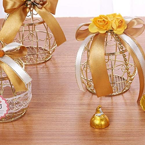 טנדיקוקו חתונה סוכריות קופסות ציפור כלוב בצורת מתוק קופסות מתנת חבילה קופסות חתונה כלה תינוק מקלחת יום