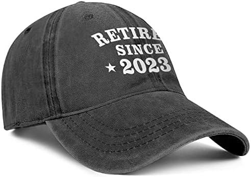 פרישה מתנות לגברים נשים 2023 בדימוס כובע מתנת רעיונות רקום בייסבול כובע