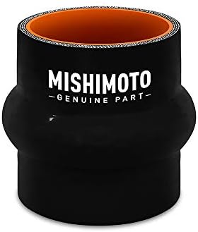 Mishimoto MMCP-2.25HPBK מצמד צינור של צינור, 2.25 שחור