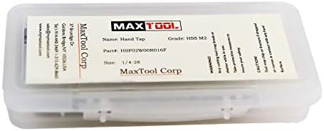Maxtool M4X0.7 ברזי חוט יד מוגדרים כולל התחדשות+תקע+HSS M2 ברזים מטריים הגדר מגרש 0.7 ממ יד ימין קרקע לחלוטין;