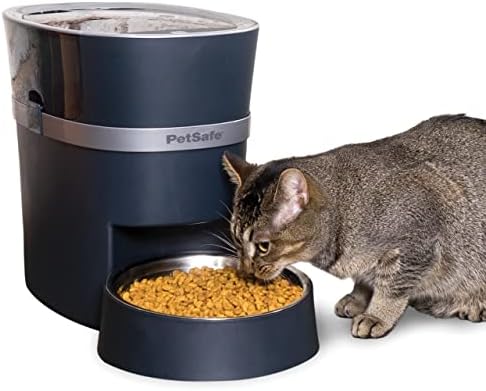 הזנה חכמה של פטסייף-מזין חיות מחמד אלקטרוני לחתולים וכלבים-קיבולת 6 ליטר/24 כוס-זמני ארוחות הניתנים לתכנות-אלקסה,