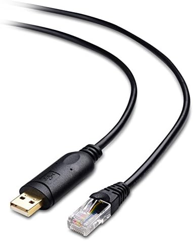 ענייני כבלים USB ל- RJ45 Console Console כבל עם FTDI 6 רגל