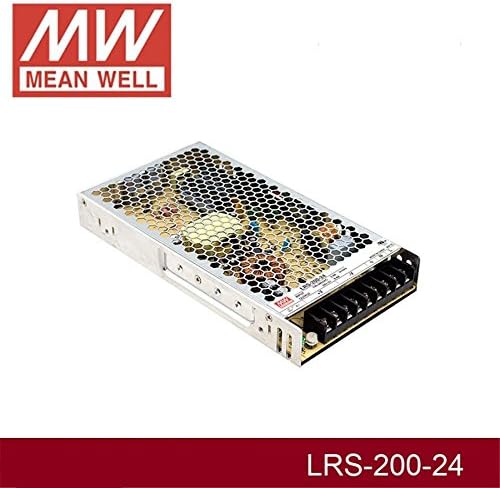 סוג סגור 211.2W 24V 8.8A LRS-200-24 ממוצע AC-DC פלט יחיד LRS-200 סדרת ממוצע אספקת חשמל מיתוג היטב