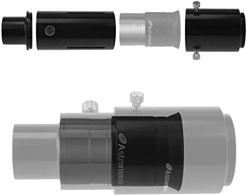 אסטרומניה 1.25 מתאם מצלמה הניתן להרחבה - עבור אסטרופוטוגרפיה של פוקוס -פוקוס או זרימת עיניים עם שבירים