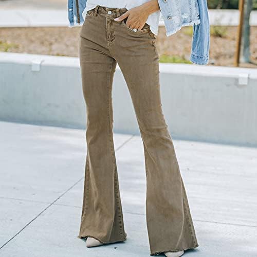 מיאשוי ז 'אן שמלה לנשים גבוהה מותן אופנה במצוקה מזדמן נשים של 90 של התלקחות עלייה גבוהה ג 'ינס