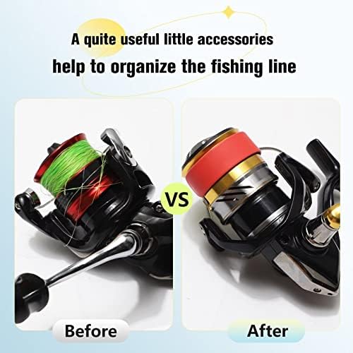 דובון דיג חגורת סליל דיג הגנה על סליל סלילים מסתובבים אביזרי סליל דיג 4 יחידות