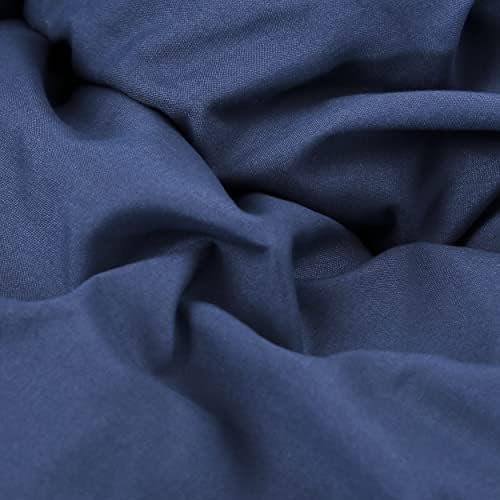 שמיכת כחול כחול חילית למטה קינג קינג סייז כל העונה הכנסת שמיכה, שמיכה עם כיסוי שמיכת מיקרופייבר מוברש אולטרה