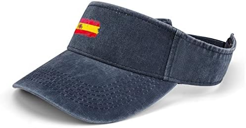 גראנג 'דגל ספרד ג' ינס כובע דולפים מגבעת ספורט מגן מתכוונן לנשים גברים