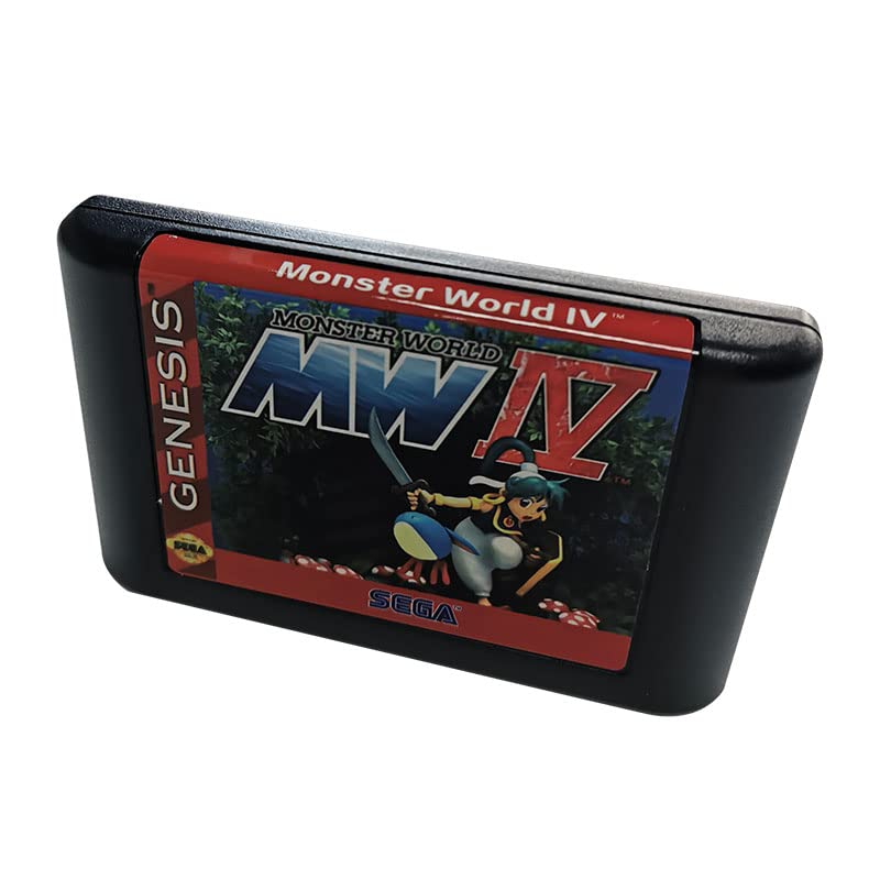 מפלצת עולם IV-video כרטיס משחק למחסנית משחק Sega Megadrive Genesis