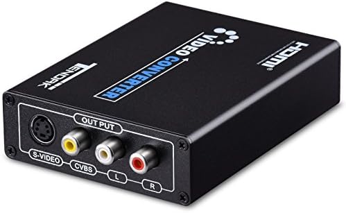 Tendak HDMI ל- Composite 3RCA AV S-Video R/L Audio Vdieo Converter Converter Supplet