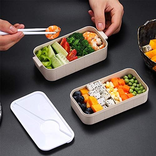 מיכל מזון מחומם למזון קופסת בנטו יפנית חטיף תרמי קופסת ארוחת צהריים מחוממת חשמלית לילדים עם תאים