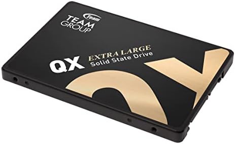 קבוצת צוות QX 15TB 3D NAND QLC 2.5 אינץ 'SATA III כונן מצב מוצק פנימי SSD 2,560TBW תואם למחשב נייד ושולחן