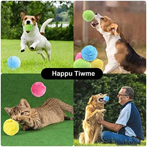 כדור מתגלגל פעיל לכלבים, כדור פוף, כדור פוף לכלבים, כדור פוף, כדור קסם לכלבים, כלב חתול צעצועים אינטראקטיביים