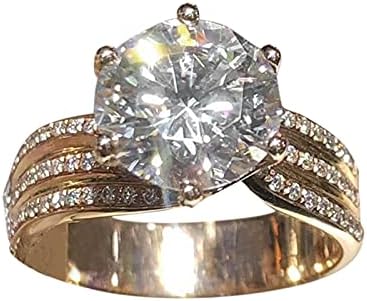 צמוד טבעות סט אירוסין טבעת נשים מיוחד הכלה טבעת לחברה את חתונה תכשיטי טבעות למעלה ולמטה בת טבעת