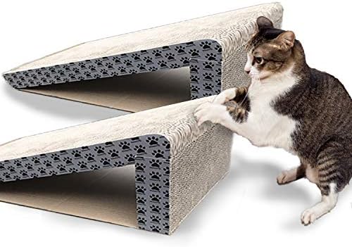 איפרימיו חתול שריטה רמפות-מתקפל עבור נסיעות ואחסון קל-נהדר עבור חתולים משחק מעל , הנחת, וסריטות - פטנט עיצוב