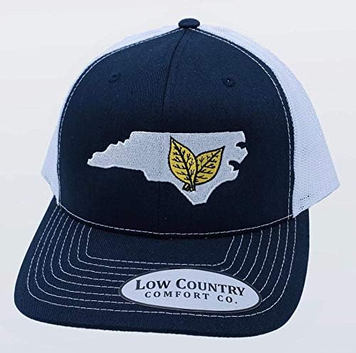 נמוך קאנטרי נוחות CO רשמית כובע מתכוונן עלה טבק צפון קרוליינה - רקום על ריצ'רדסון 112 כובע משאיות
