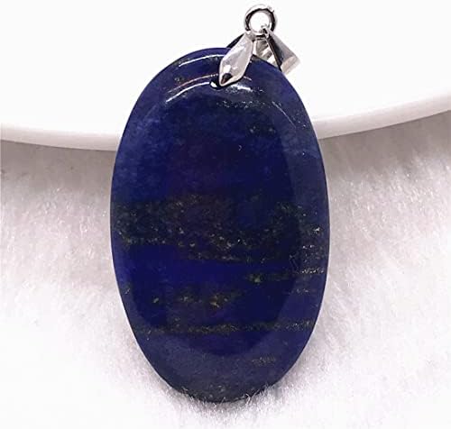 טבעי כחול מלכותי לפיס לאזולי אבן נדירה תכשיטים תליון לאישה גבר אהבה עושר ריפוי מזל מתנה קריסטל 34x21x8