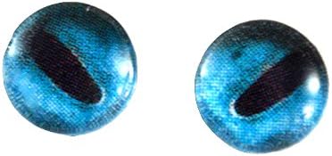 6 ממ תמנון כחול עיניים זכוכית עיניים בובות ימיות בובה לאמנות לפולימר חימר פסלים פסקי פשיטות או תכשיטים