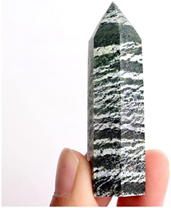 Ruitaiqin Shitu 1pc 50-60 ממ טבעי שרביט ירוק מלוטש אבן קריסטל אבן אובליסק רוק קוורץ נקודת רייקי ריפוי
