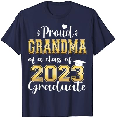 סופר גאה סבתא של 2023 בוגר מדהים משפחת מכללת חולצה