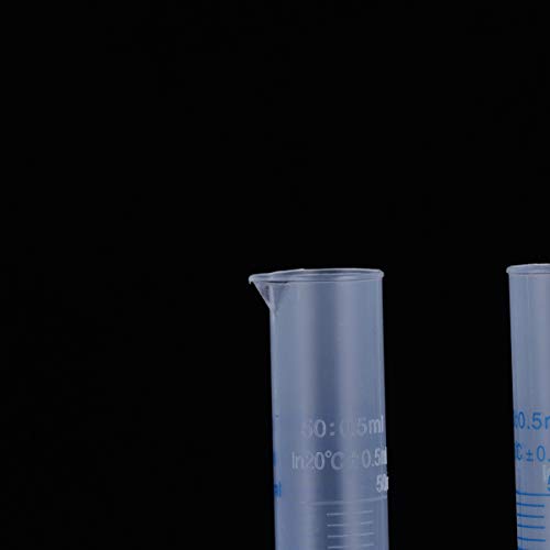 10 יחידות עם ניסוי גלילי חינוך כוסות חינוך מודפסות בדיקת מדגם ניסויים ביתיים מדעיים סיום לימודים למדידה