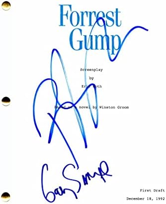 גארי סיניז ורובין רייט יצירת חתימה חתומה על חתימה פורסט גאמפ תסריט סרט מלא - בבימויו של רוברט